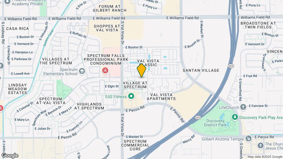 1734 E Joseph Way Map and Location Details