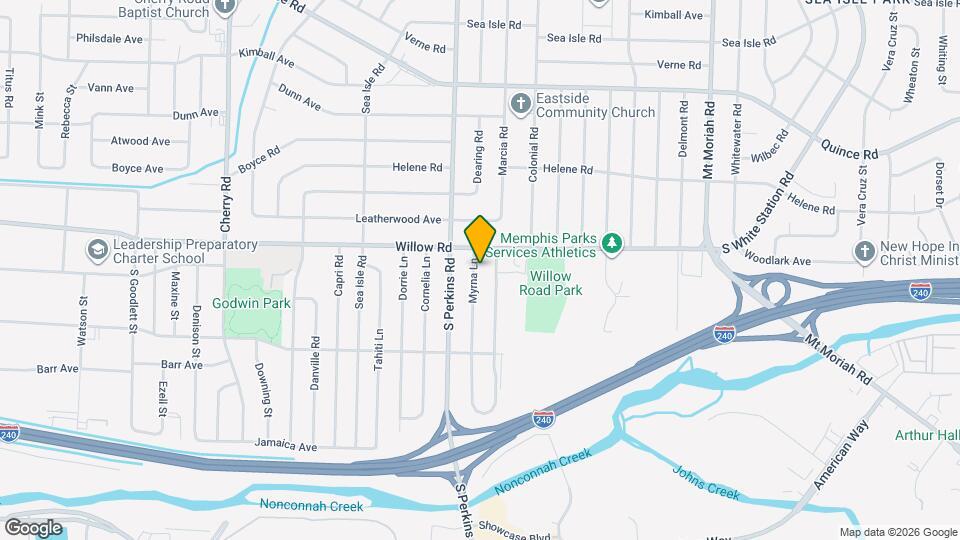 1712 Myrna Ln Map and Location Details