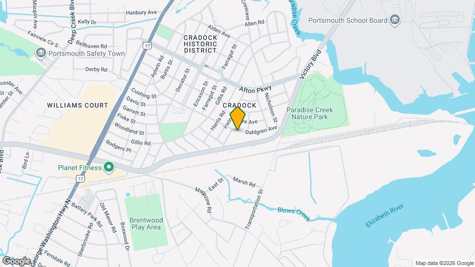 96 Dahlgren Ave Mapa y Detalles de la Ubicación