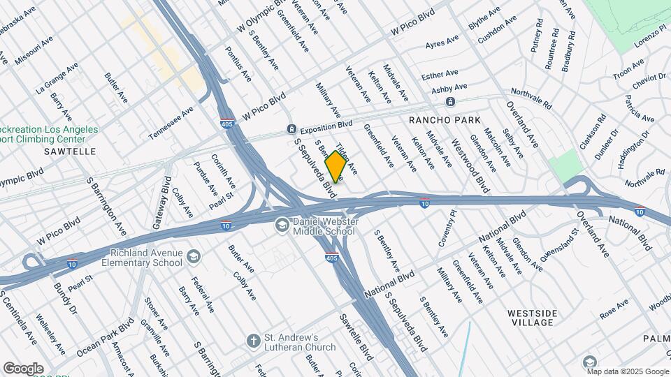 2628 S Sepulveda Blvd Map and Location Details