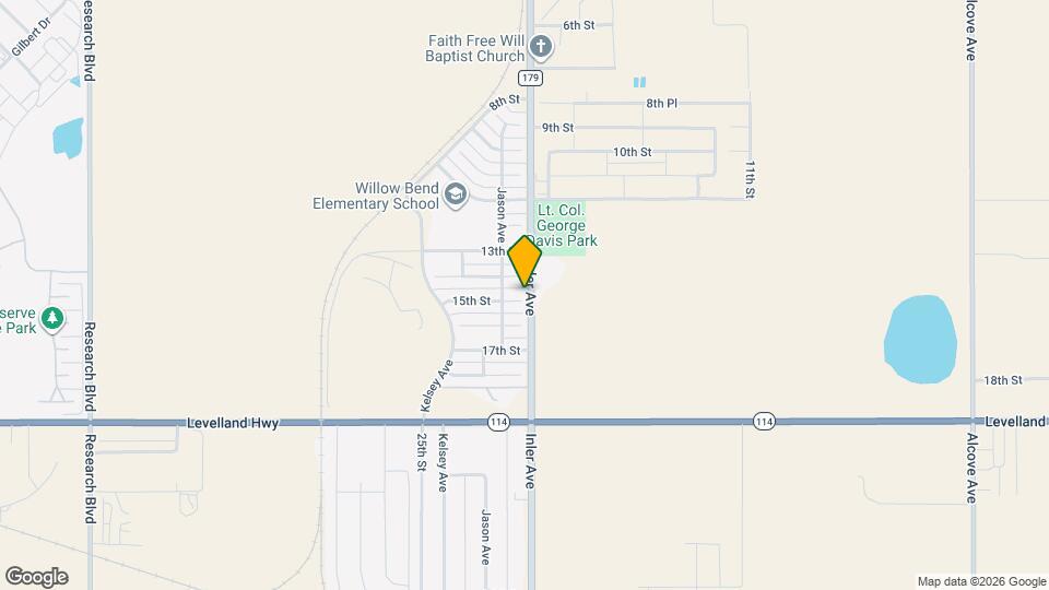 8702 15th St Map and Location Details