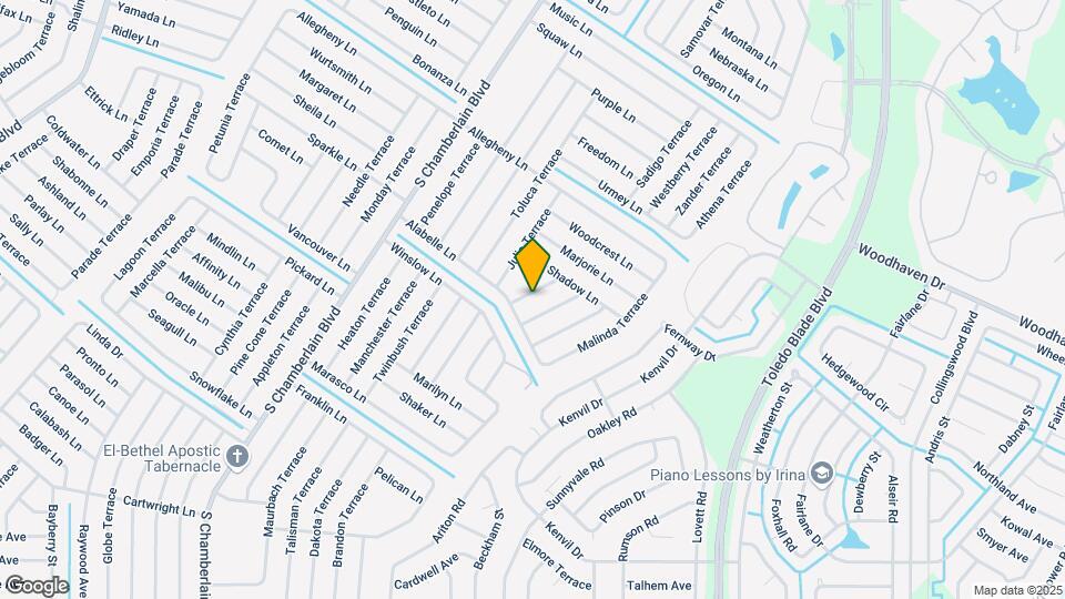 3536 Tuloma Terrace Map and Location Details