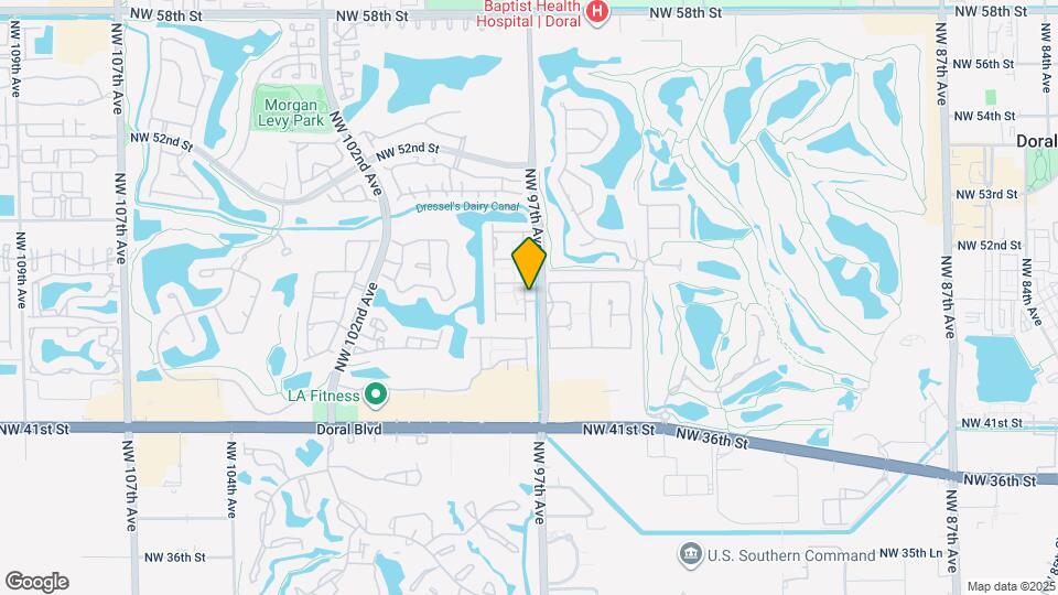 4653 NW 97th Ct Map and Location Details