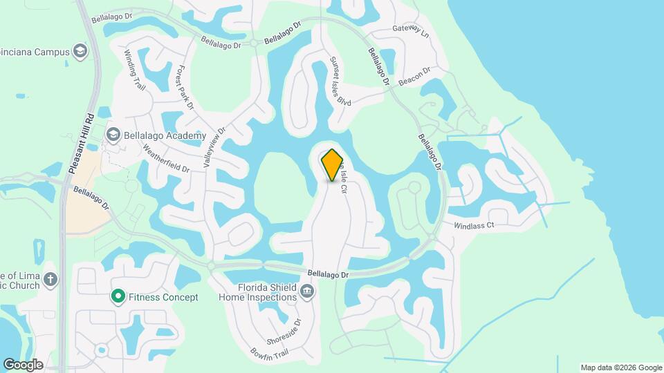 3747 Eagle Isle Cir Map and Location Details