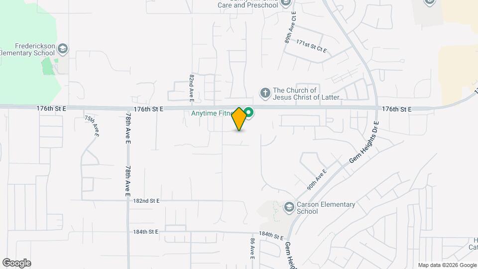 17728 85th Ave Ct E Map and Location Details