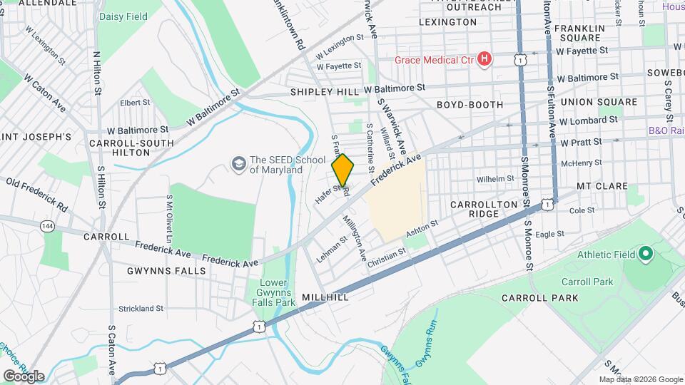 332 S Franklintown Rd Map and Location Details