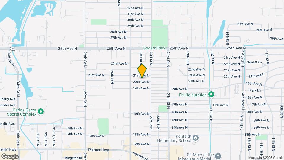 2326 20th Ave N Map and Location Details
