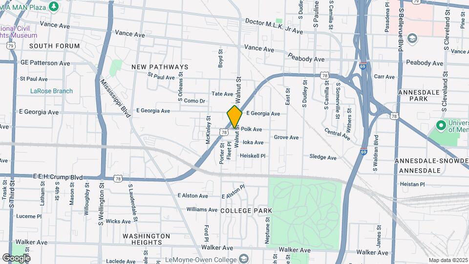 785 Polk Ave Map and Location Details