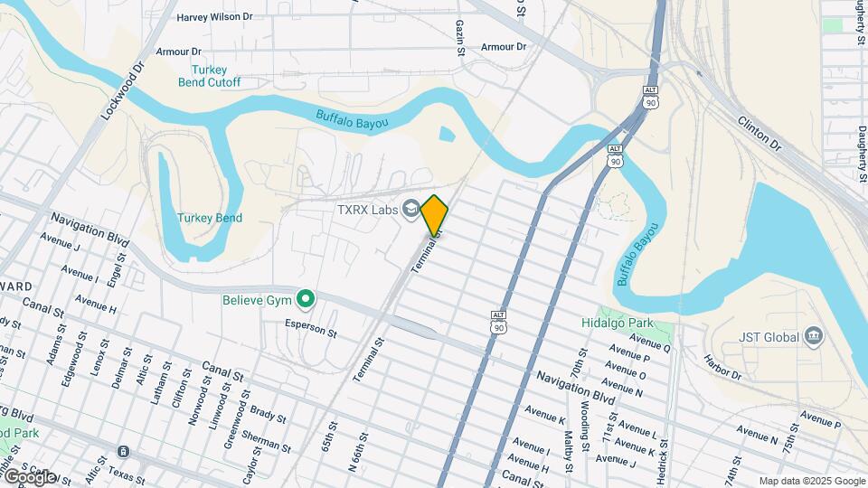 6601 Avenue T Map and Location Details