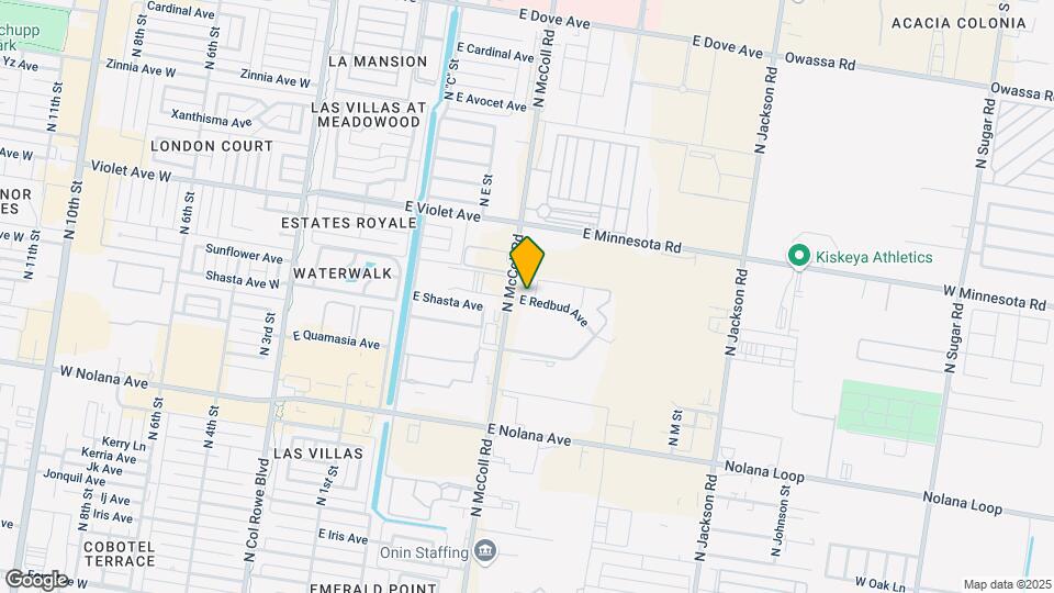 901 E Redbud Ave Map and Location Details
