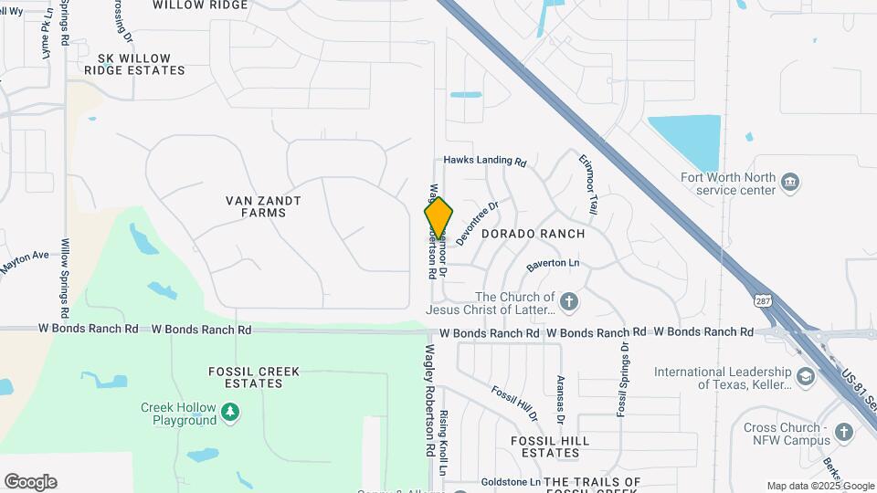 10817 Braemoor Dr Mapa y Detalles de la Ubicación