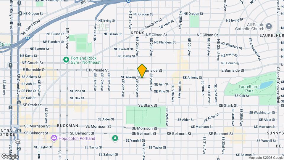2228 SE Ankeny St Map and Location Details