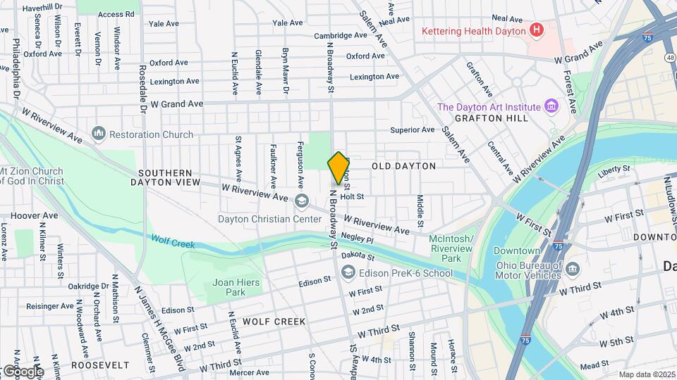 706 N Broadway St Map and Location Details