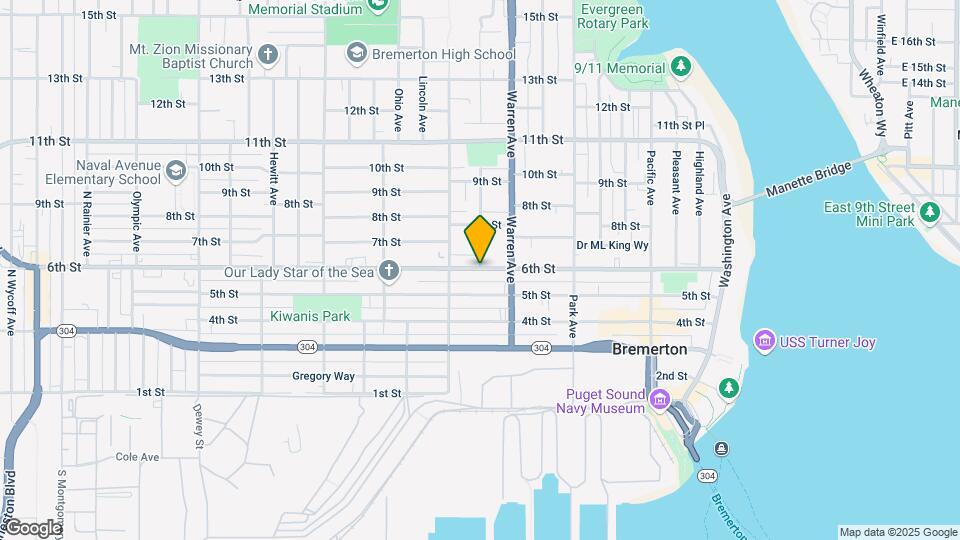 100 6th St Map and Location Details
