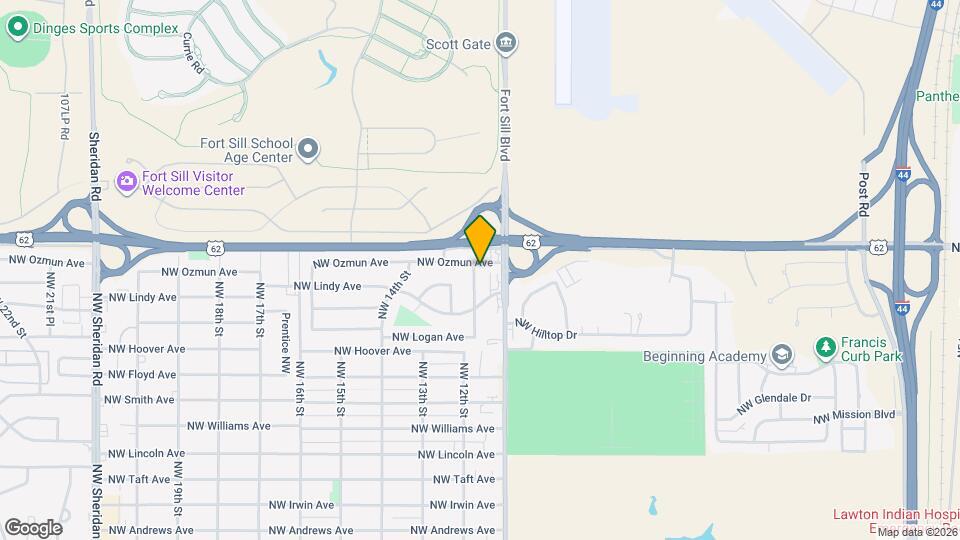 2831 Mobley St NW Map and Location Details