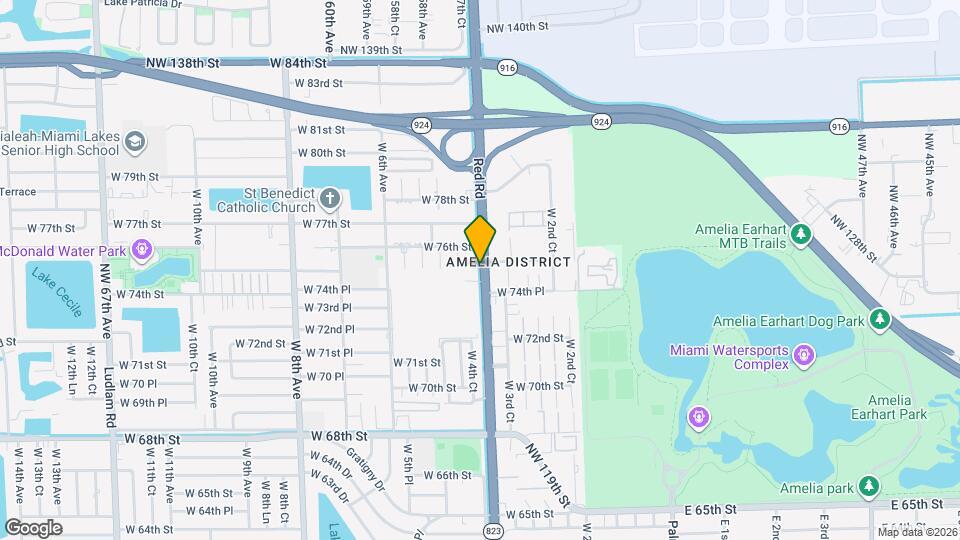 7462 W 4th Ave Map and Location Details