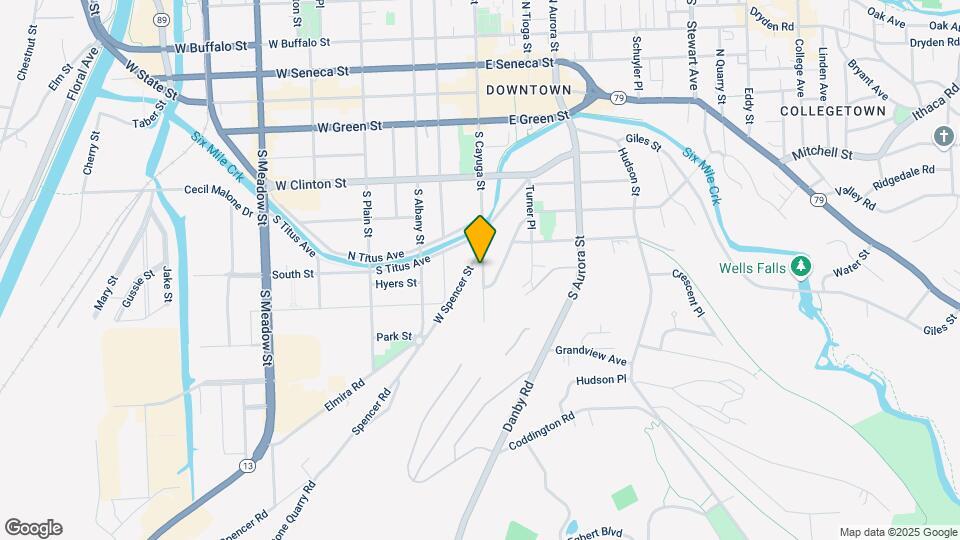 506 S Cayuga St Map and Location Details