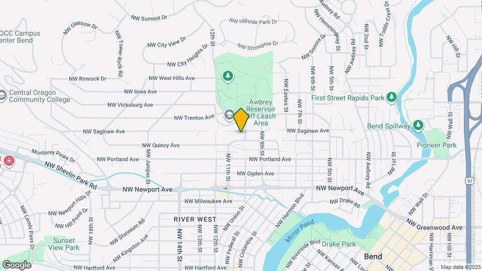 1010 NW Roanoke Ave Map and Location Details