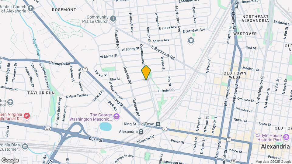 402 Commonwealth Ave, Unit 205 Mapa y Detalles de la Ubicación