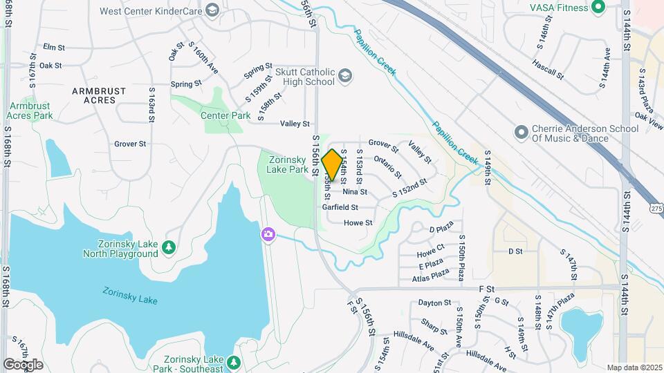 3725 S 155th St Map and Location Details