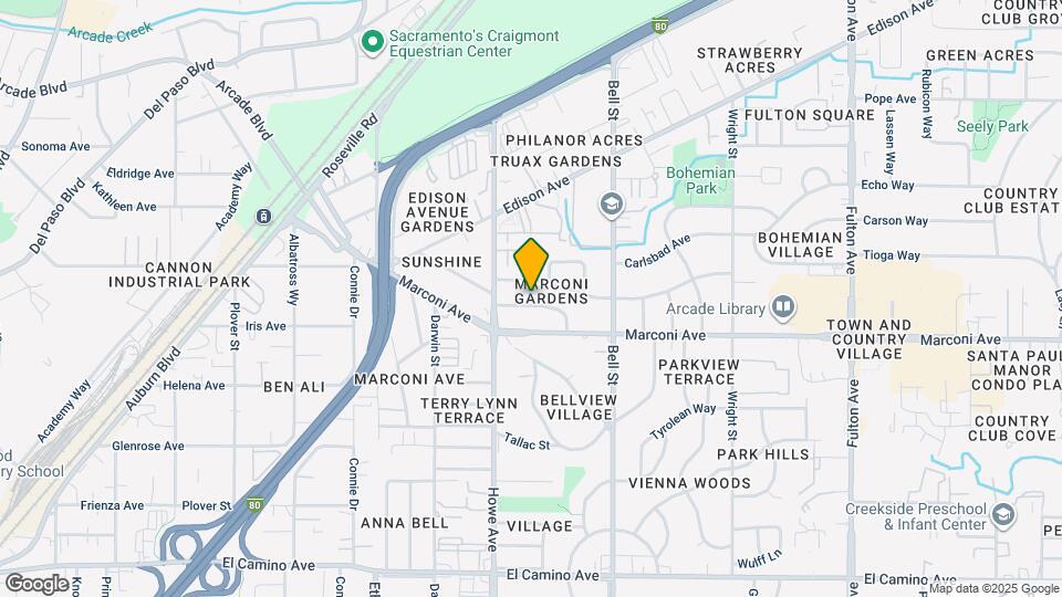 2223 Juliesse Ave Map and Location Details