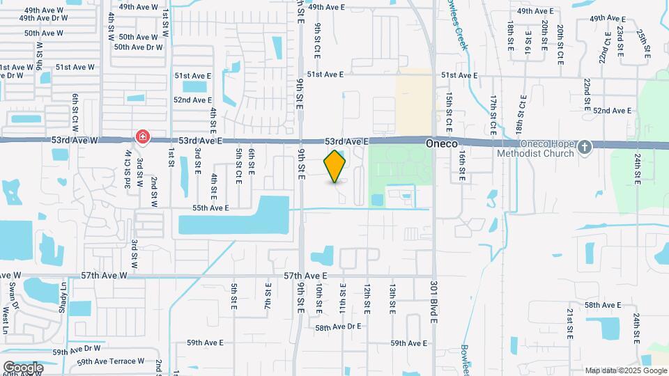 5412 11th St Cir E Map and Location Details