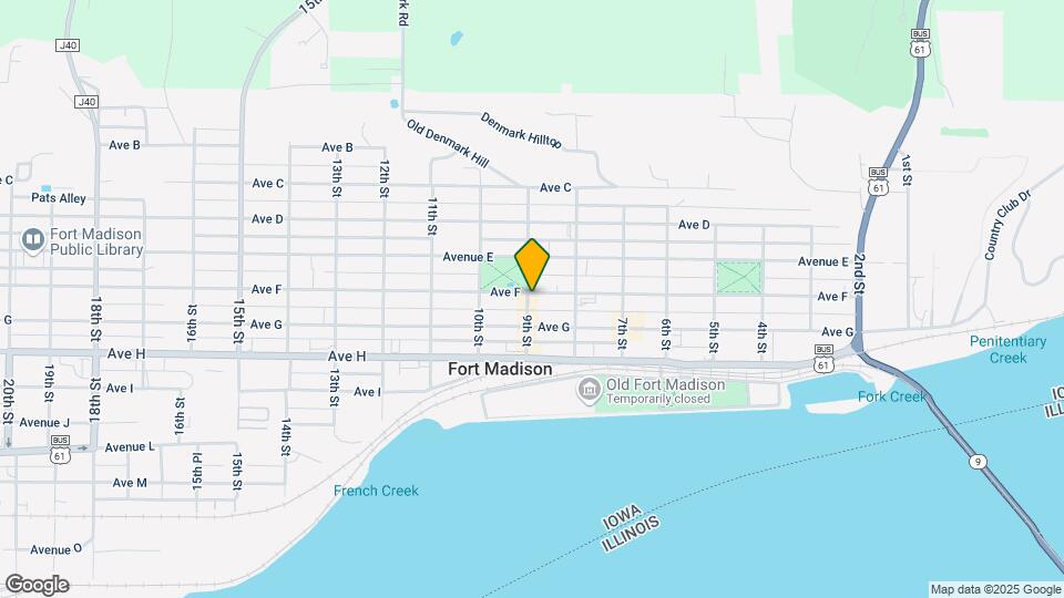 836 Avenue F, Unit 101 Map and Location Details