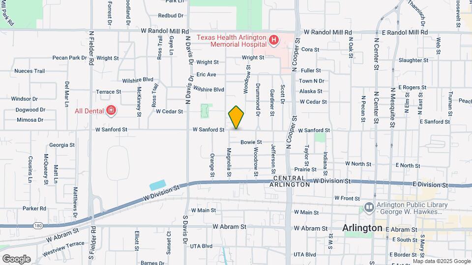 916 W Sanford St Map and Location Details