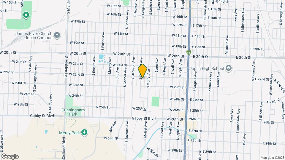2211 S Sergeant Ave Map and Location Details