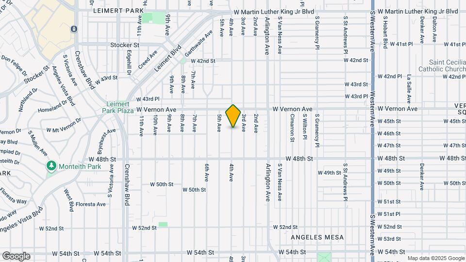 4518 4th Ave, Unit 4518 Map and Location Details