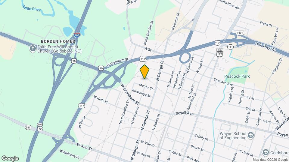 1007 N Virginia St, Unit 020 Map and Location Details