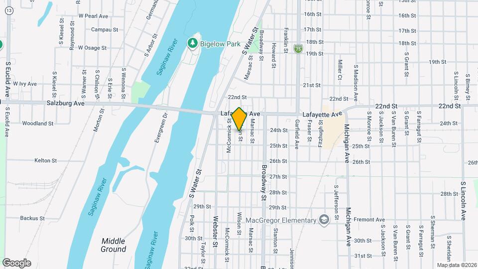 502 Wilson St, Unit One bedroom Mapa y Detalles de la Ubicación