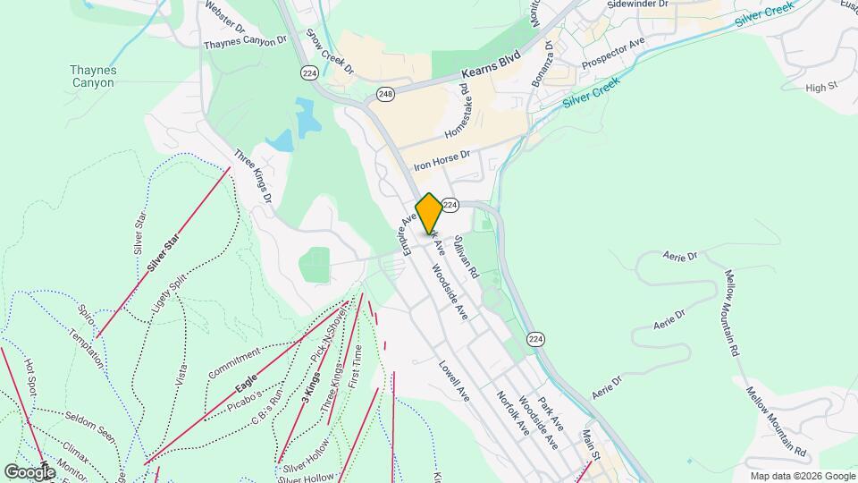 1503 Park Ave Map and Location Details