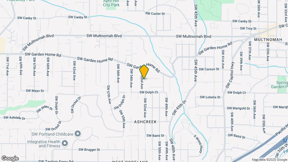 5132 SW Freeman Ct Map and Location Details