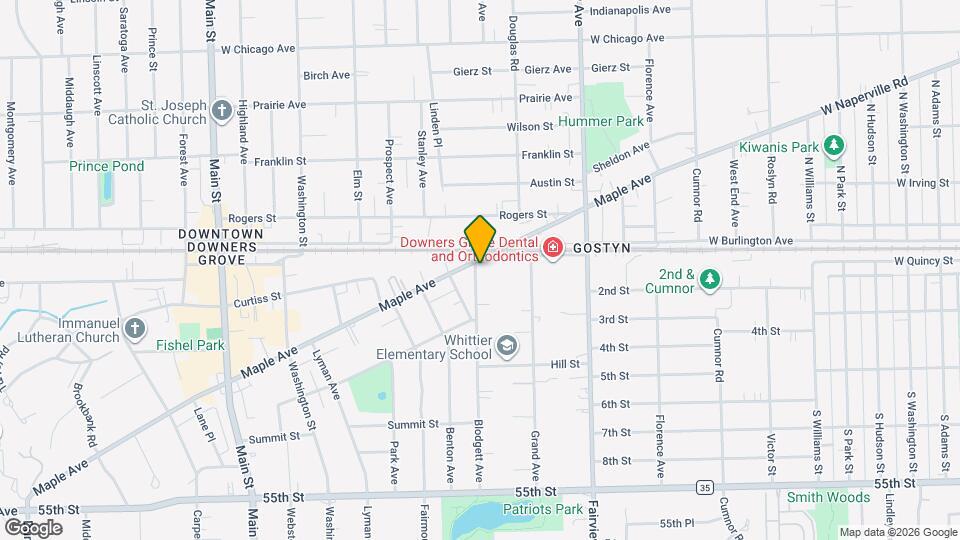 5115 Blodgett Ave Map and Location Details