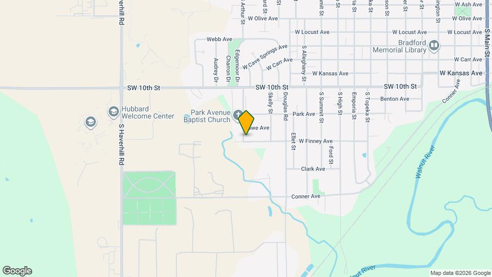 1154 S Arthur St Map and Location Details