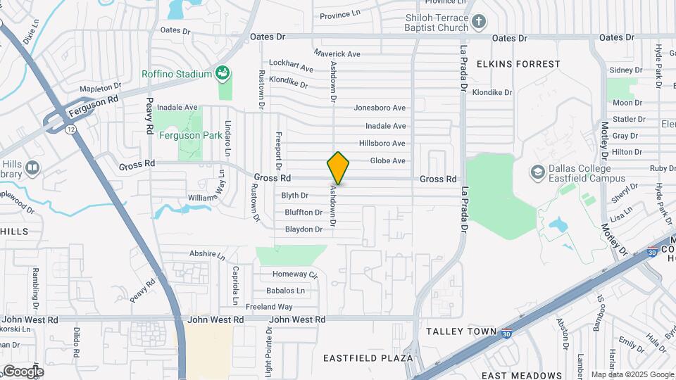 2507 Blyth Dr Map and Location Details