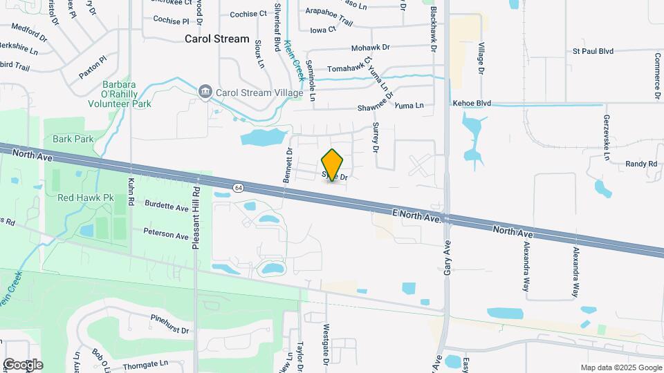 281 Fitzgerald Cir Map and Location Details