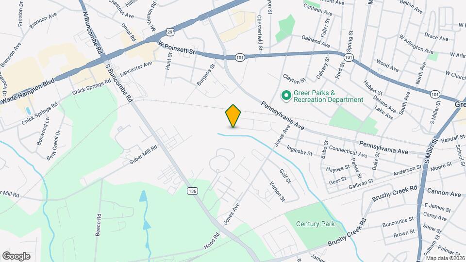 323 Long Grove Ln Map and Location Details