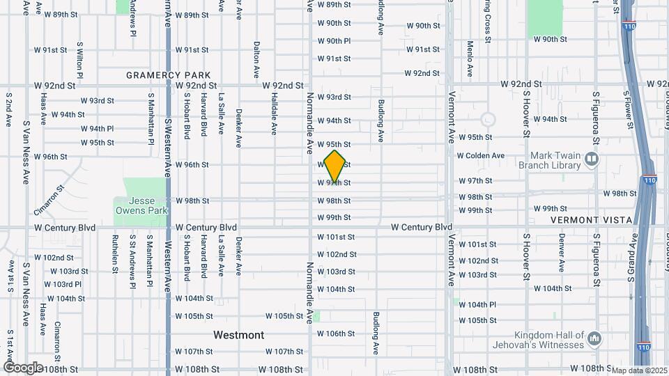1320 W 97th St Map and Location Details