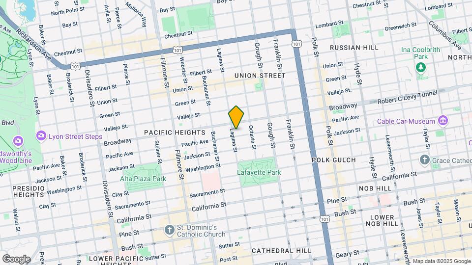 2090 Pacific Ave Map and Location Details