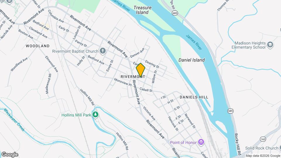 1112 Bedford Ave Map and Location Details