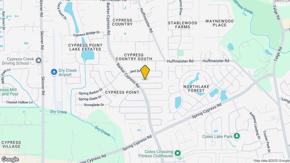 14527 Golden Cypress Ln Map and Location Details