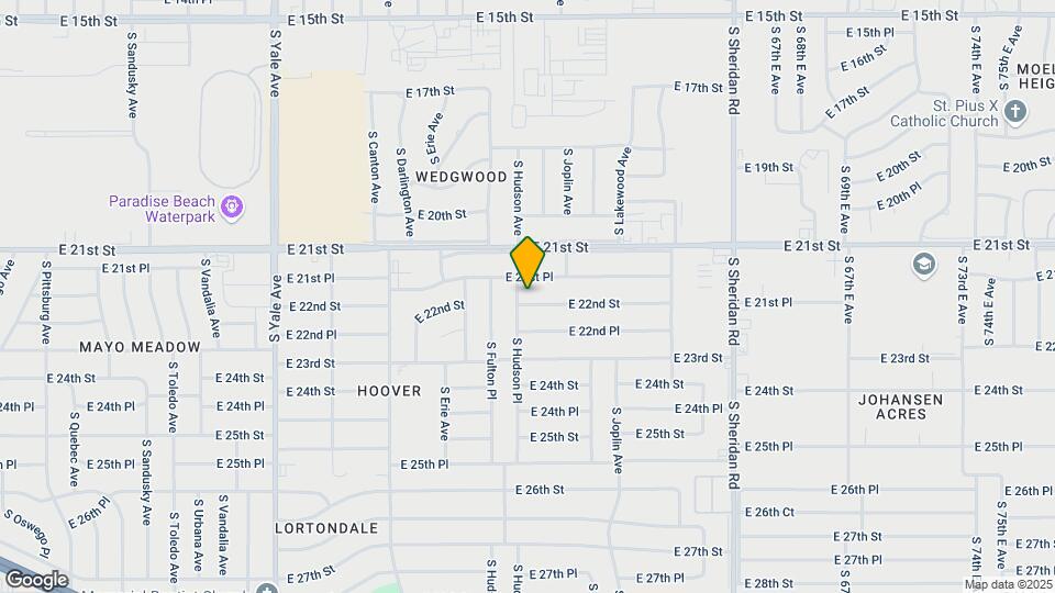 5709 E 22nd St Mapa y Detalles de la Ubicación
