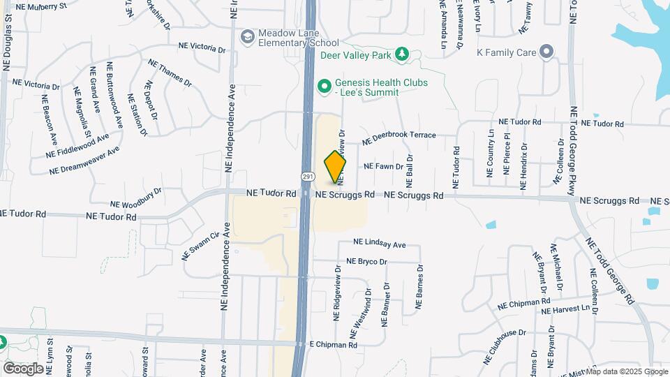 1100 NE Ridgeview Dr Map and Location Details