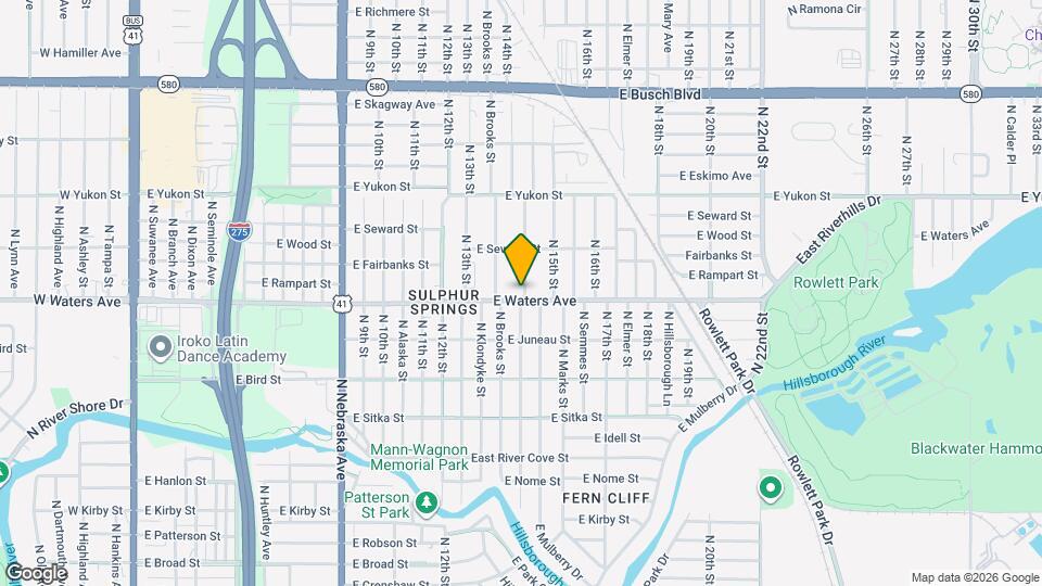 8404 N Mulberry St Map and Location Details