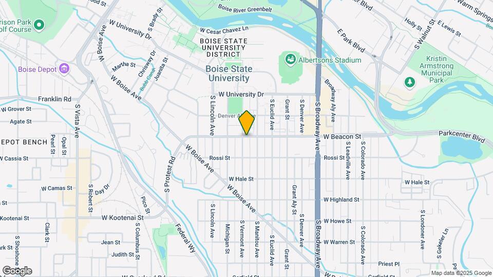 1200 S Vermont Ave Mapa y Detalles de la Ubicación