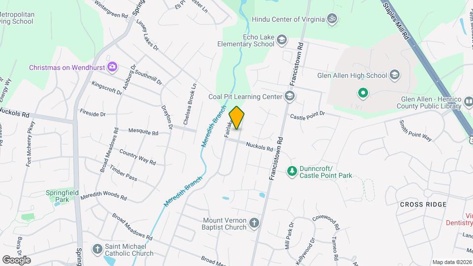 5204 Reids Pointe Rd Map and Location Details
