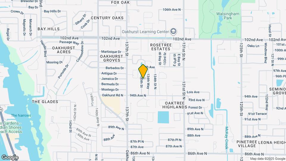 9607 135th St Map and Location Details