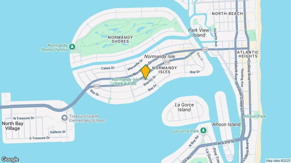 1545 Biarritz Dr Map and Location Details